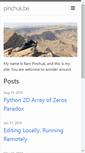 Mobile Screenshot of pinchuk.be